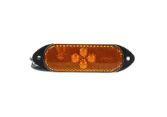 LED Sidemarkeringslampe 24V oransje Kun for 24 volt, med ADR godkjenning