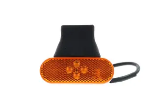 LED Sidemarkeringslampe 24V oransje Kun for 24 volt med ADR godkjenning