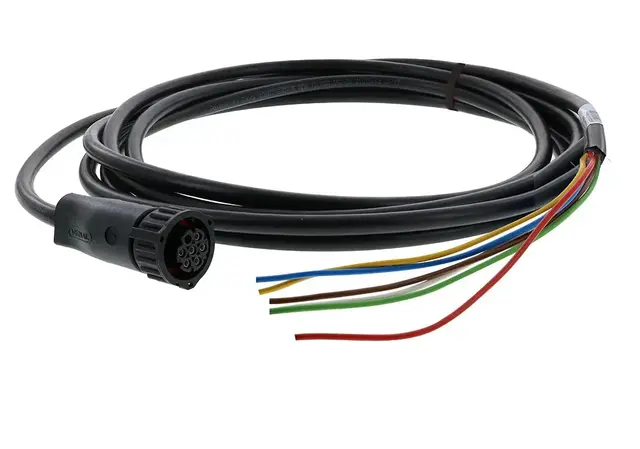 Baklampe kabelsett AMP 1,5 7-pin unkontakt og lengde 2500 mm 