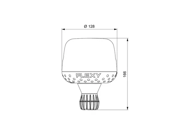 LED Varsellampe Flexy Autoblok Vignal lampe med ECE R65 og R10 