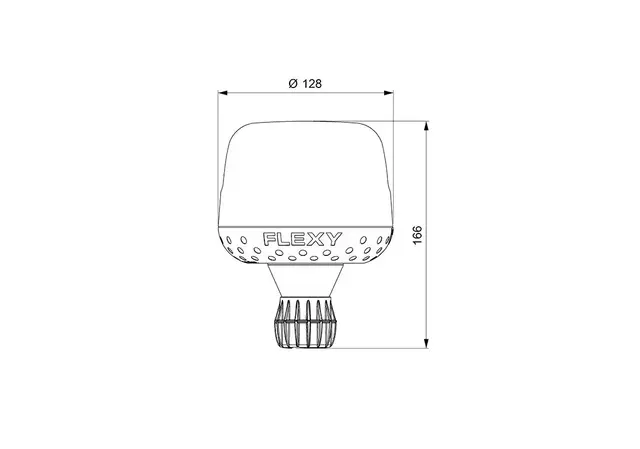 LED Varsellampe Flexy Autoblok Fra BVignal med ECE R65 godkjenning 