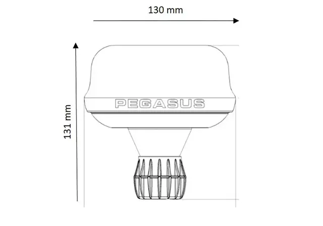 LED Varsellampe Flexi gummifot 3 Funksjoner ECE R65 for 12 og 24 volt 