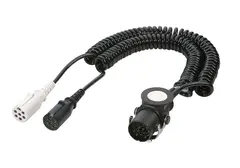 Adapter kabel fra 15P til 2x7  EURO 6 Arbeidslengde 3 meter, max 4,5 meter