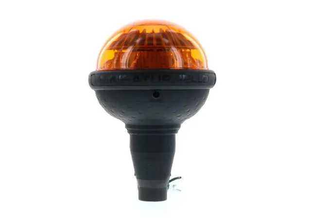 Vignal Mini Saturnello LED Varsellampe Flexi fot. Roterende lys, oransje 