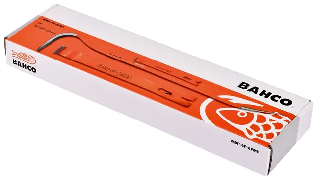 Bahco Brekkjernsett Flat, Mini og Premium 621 mm 