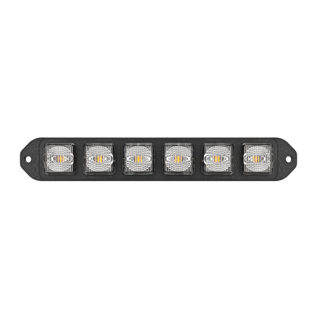 Varsellys Lumary Elastisk Blitz 6 6 LED, 18W, 12 og 24V, 19 blinkmønster 