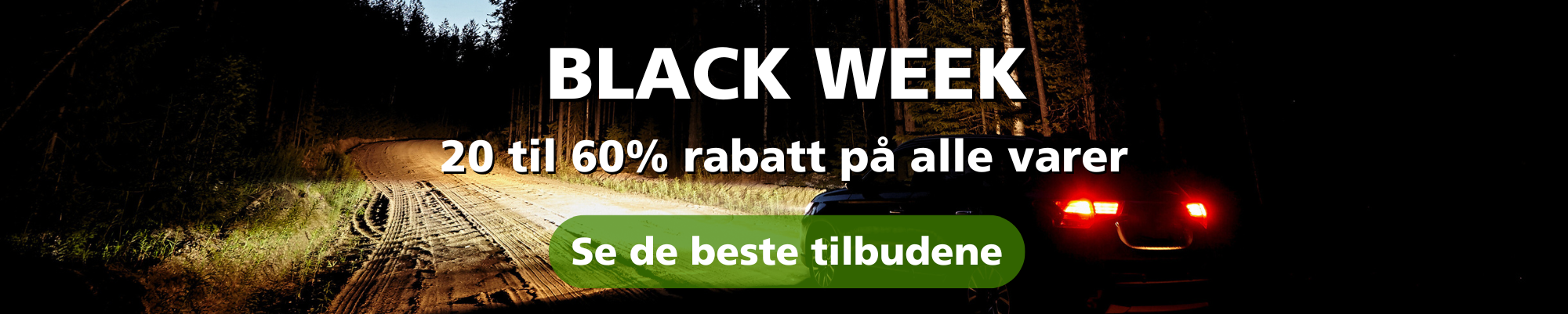 Black Week 25 til 80% rabatt